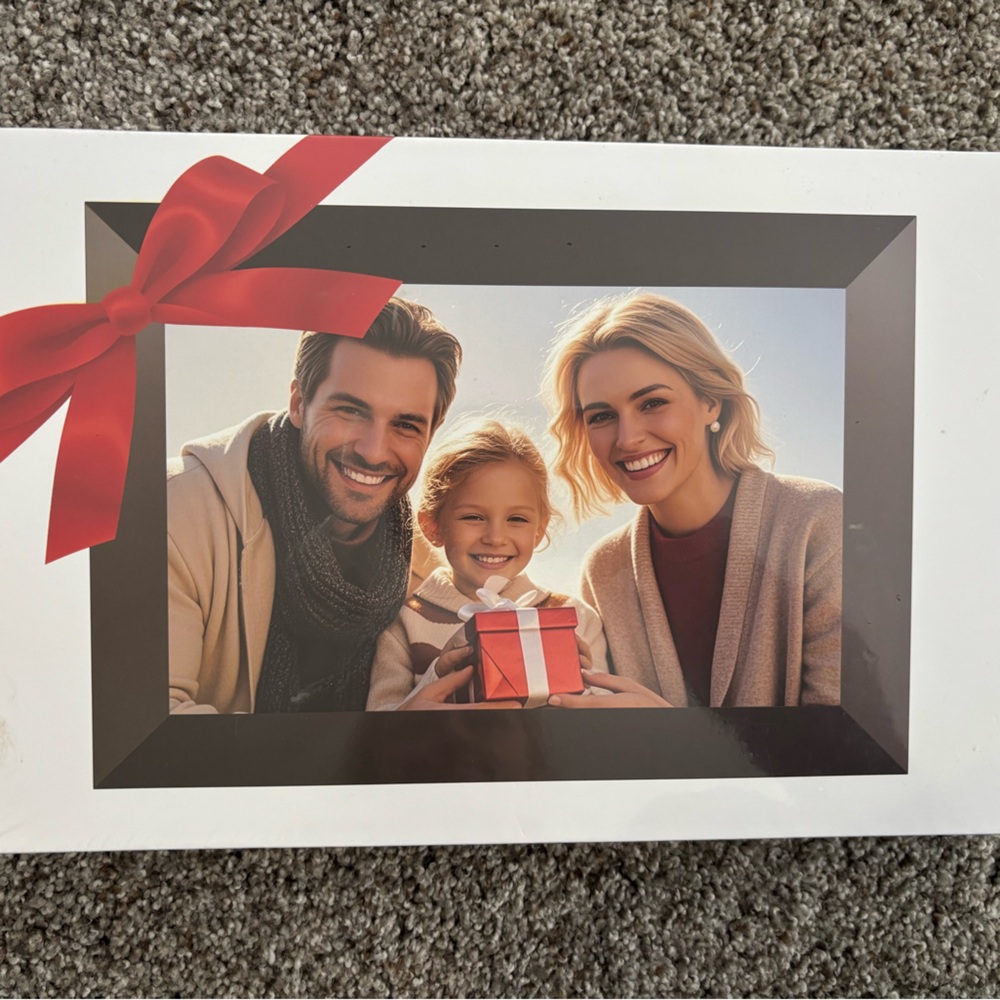 Red Ribbon Gift Frame - Picture 2 of 11